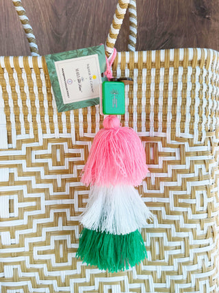 Mahjong Tile Pom Charm- Palm Royale