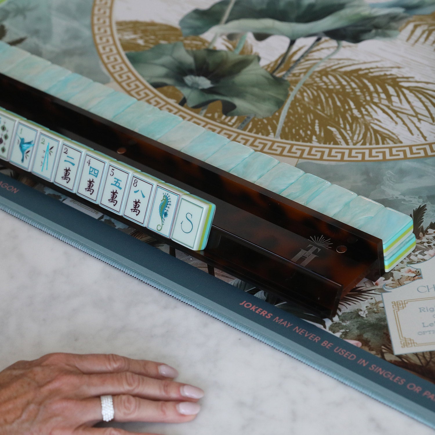Tortoiseshell Mahjong Racks – Mahj Tile Haus
